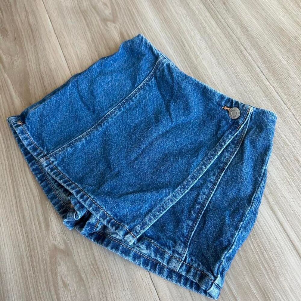 Zara kids Girls Blue Navy Skirt skort